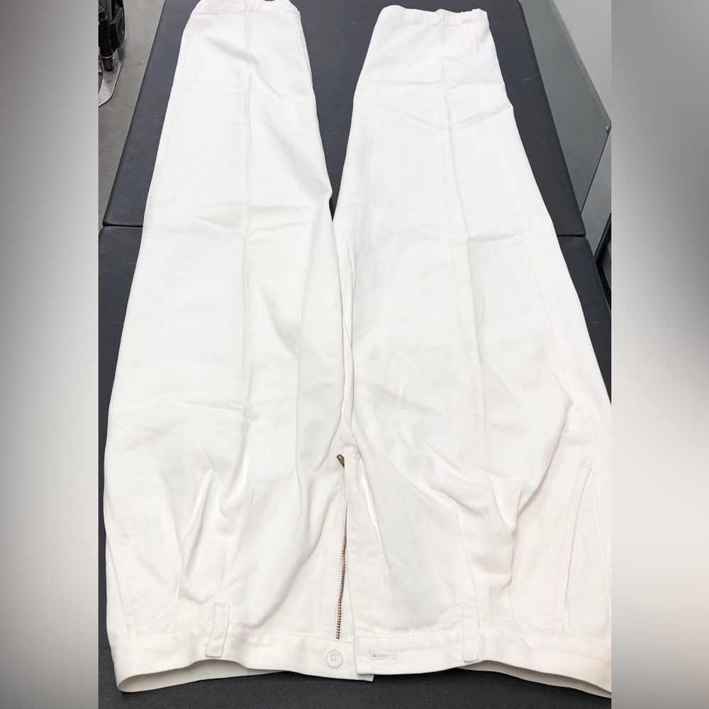 VTG Ralph Lauren White Khaki 12 Cotton - Picture 7 of 16
